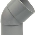 *PVC Bocht 60mm 45°