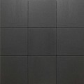 Betontegel Zwart met mini facet 60x60x5cm