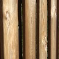 Tuinscherm grenen 19 planks 16mm recht rvs geschroefd 180/90 x 180 cm verticaal