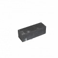 Garden Wall Black 12x12x36 cm