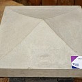 Afdekmuts met glooiing Grijs 40x40cm