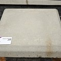 Afdekmuts plat Grijs 42x42cm