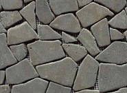 *Mozaiek Black Andasite List 10x30cm