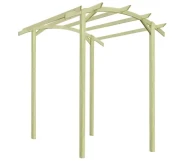Pergola met 4 bogen Grenen 210 hx220 lx180 bcm