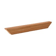 *Hardhout Ruiter zonder inkeping 4.5x7.0x60cm