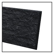 Betonplaat Granietmotief dubbelzijdig Antraciet 184x36x4.8cm