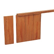 Hardhouten geschaafde damwand 30x200x2000mm (werkend 18,5cm)