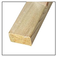 Grenen balk 4,4x6,8 cm