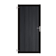 Tuinpoort Profi-Fence | Solid Black | Zwart frame