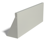 Keerwand gepoedercoat