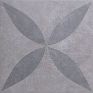 GeoCeramica© 60x60x4cm Amb. Greige Flower