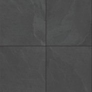 Keramische tegel XL Rimini Antracite 60x60x3cm