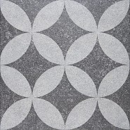 GeoProArte© 60x60x4cm Dark Grey Flower