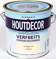 *Houtdecor 601 gebr.wit 2500ml