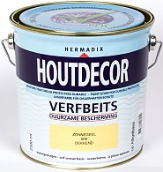 *Houtdecor 608 zonnegeel 2500ml