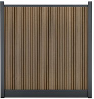 Profi-Fence Rhombus Tropical Brown