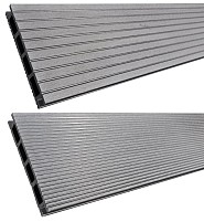 *WPC Terrasplank Antraciet 25x150x4000mm