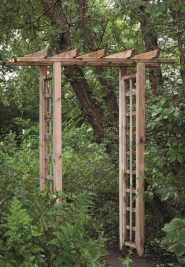 Zweefpergola verlengset Grenen 180cm