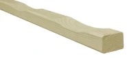 Ventilatie achterlat 21x45x2500 mm | groen geïmpregneerd