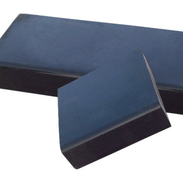 Holblok-traptreden zwart 50x50x15cm