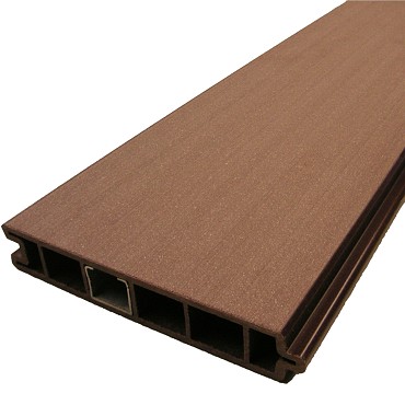 Dual Straight WPC Tand&groefplank Brown 27x150x1800mm