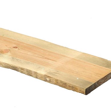Grenen Fijnbezaagde plank