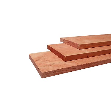 Douglas fijnbezaagde plank vers 22x200x5000mm Blank