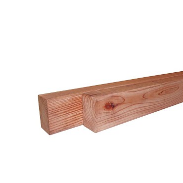 Douglas geschaafde balk gedroogd 45x160x4000mm  groen ge?mpregneerd