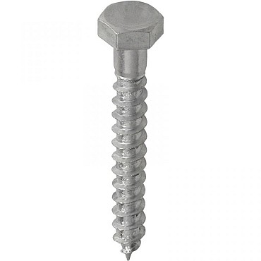 *Houtdraadbout verzinkt 8x60mm. verpakkingsafname