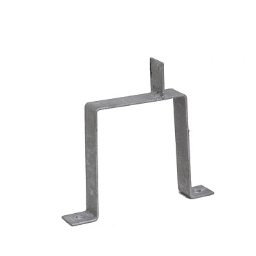 *Regenpijpbeugel met lip verzinkt 110x130mm