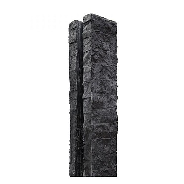 Graniet Betonpaal Antraciet | Gecoat | beton-beton syteem