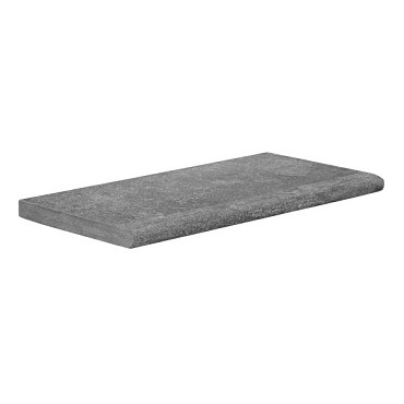 Spotted Blue recht 60x30x3cm Riven Bullnose