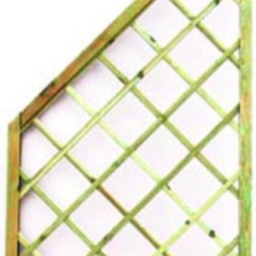 *Afbouw trellis diagonaal Grenen 90x180/110cm