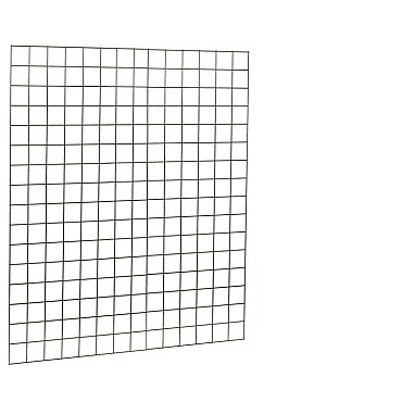 *Gaaspaneel. maas 100x100mm 180x180cm. 4mm