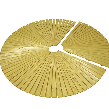 *Relief waaierscherm/vlonder 180x180cm Enkelzijdig (op=op)