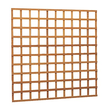 *Bangkirai trellis rechthoek 90x180cm Op=Op