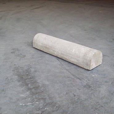 Stootband 2x recht grijs 20 x 17 x 95