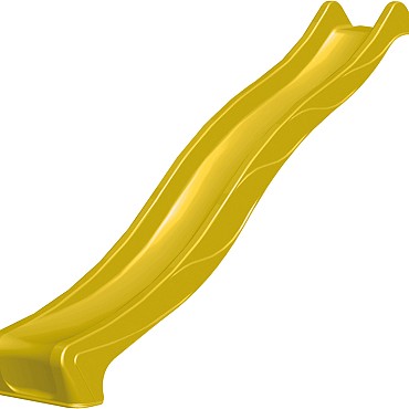*Glijbaan Geel Kunststof 290cm OP=OP