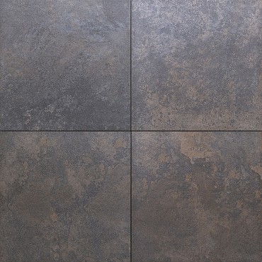 *Restpartij 18 Keramische tegel XL Multicolor Rusty 60x60x3cm (Gebruikt)