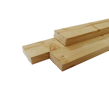 Fijnbezaagde panlat midden-europees grenen 24x48x2500mm