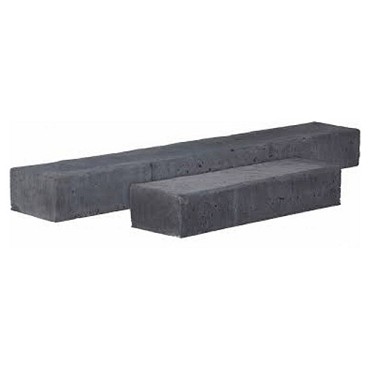*Betonbiels 12x20x120 cm antraciet