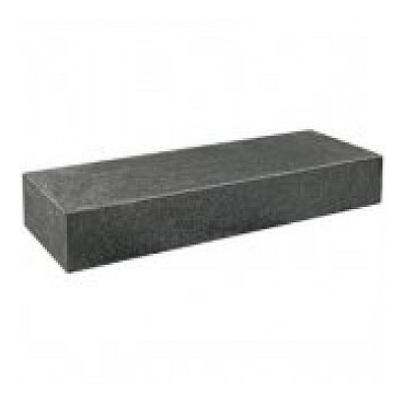 Traptrede massief 18x40x100 cm antraciet