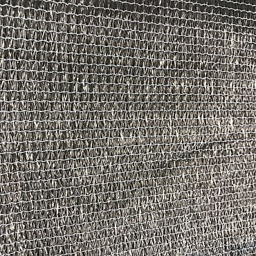 Harmonicadoek HDPE 290x300cm, incl. bevestiginsmaterialen, antraciet. Op=op