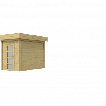 Tuinhuis Kiekendief 200x300cm, groen ge?mpregneerd.