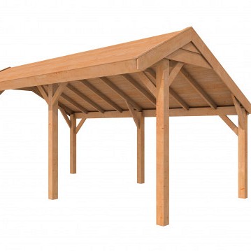 Douglasvision kapschuur Comfort 500x250cm Blank.