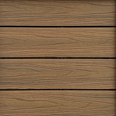 *WPC Terrasplank 23x138x3000mm Profi-Deck Teak