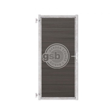 Tuinpoort Profi-Fence | Cloudy Grey | Verzinkt frame