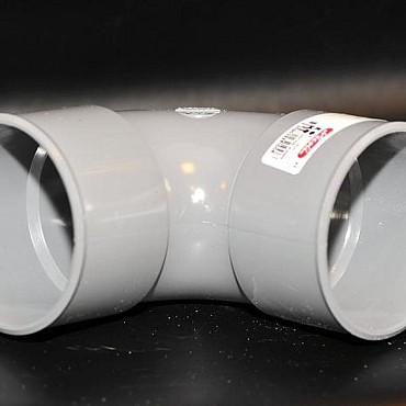 *PVC Bocht 75mm 87°