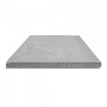 Oud Hollandsche zwembadrand hoekstuk 90cm graden 100x100x5cm Grijs