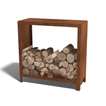 Houtopslag Cortenstaal